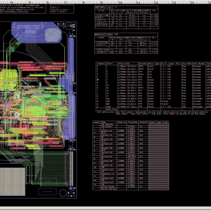 pcb layout hdi